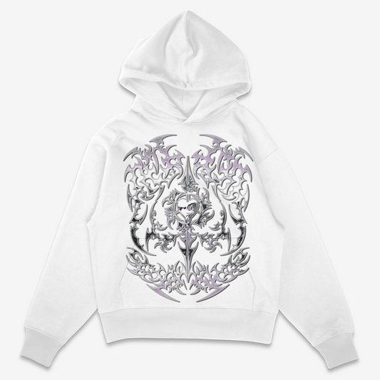 HRTZ Sigil Hoodie[White]